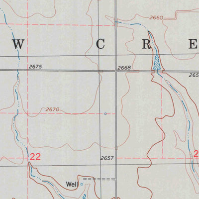 United States Geological Survey Hoxie NE, KS (1979, 24000-Scale) digital map