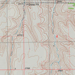 United States Geological Survey Hoxie NW, KS (1979, 24000-Scale) digital map