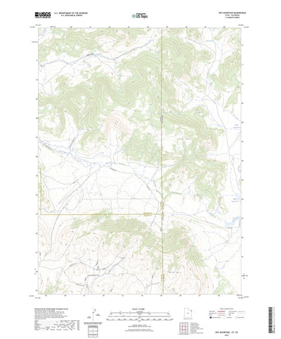 United States Geological Survey Hoy Mountain, UT (2023, 24000-Scale) digital map