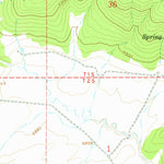 United States Geological Survey Hoy Mountain, UT-CO (1967, 24000-Scale) digital map