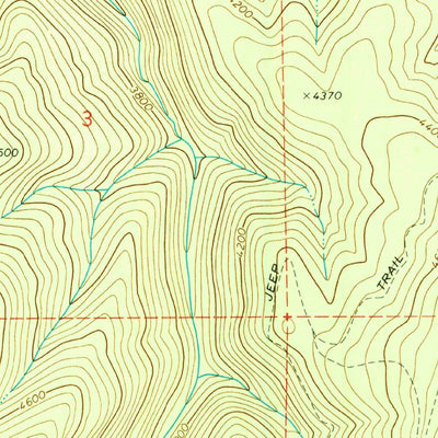 United States Geological Survey Hoyt Mountain, ID (1969, 24000-Scale) digital map