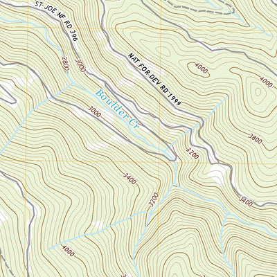 United States Geological Survey Hoyt Mountain, ID (2020, 24000-Scale) digital map