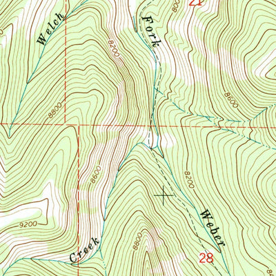 United States Geological Survey Hoyt Peak, UT (1972, 24000-Scale) digital map