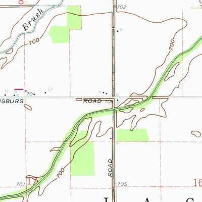 United States Geological Survey Hoytville, OH (1960, 24000-Scale) digital map