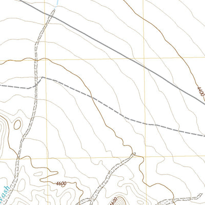 United States Geological Survey Hu-Pwi Wash, NV (2018, 24000-Scale) digital map
