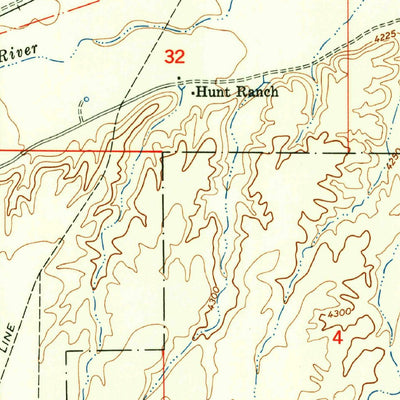 United States Geological Survey Huachuca City, AZ (1948, 24000-Scale) digital map