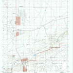 United States Geological Survey Huachuca City, AZ (1996, 24000-Scale) digital map