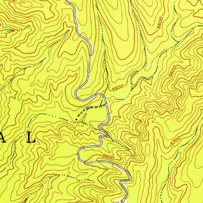 United States Geological Survey Huachuca Peak, AZ (1948, 24000-Scale) digital map