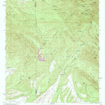United States Geological Survey Huachuca Peak, AZ (1958, 24000-Scale) digital map
