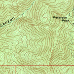 United States Geological Survey Huachuca Peak, AZ (1958, 24000-Scale) digital map