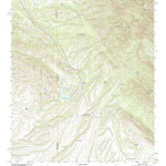 United States Geological Survey Huachuca Peak, AZ (2012, 24000-Scale) digital map