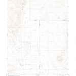 United States Geological Survey Hualapai Flat North, NV (1980, 24000-Scale) digital map