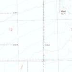 United States Geological Survey Hualapai Flat North, NV (1980, 24000-Scale) digital map