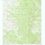 United States Geological Survey Hualapai Peak, AZ (1968, 24000-Scale) digital map