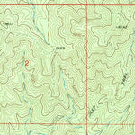United States Geological Survey Hualapai Peak, AZ (1968, 24000-Scale) digital map