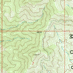 United States Geological Survey Hualapai Peak, AZ (1968, 24000-Scale) digital map