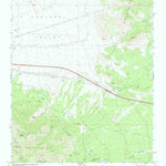 United States Geological Survey Hualapai Spring, AZ (1968, 24000-Scale) digital map