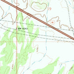 United States Geological Survey Hualapai Spring, AZ (1968, 24000-Scale) digital map