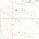 United States Geological Survey Hualapai Tank, AZ (1981, 24000-Scale) digital map