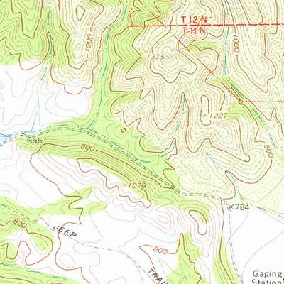 United States Geological Survey Huasna Peak, CA (1967, 24000-Scale) digital map