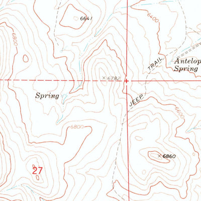 United States Geological Survey Hubbard Basin, NV (1968, 24000-Scale) digital map