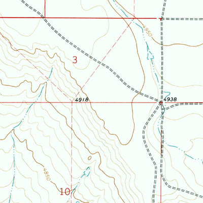 United States Geological Survey Hubbard Lake, CO (1978, 24000-Scale) digital map