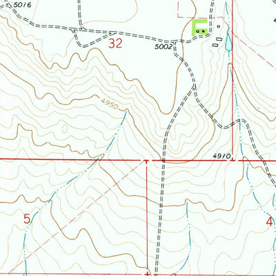 United States Geological Survey Hubbard Lake, CO (1978, 24000-Scale) digital map