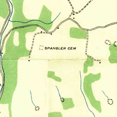 United States Geological Survey Hubbard Springs, VA-KY (1935, 24000-Scale) digital map