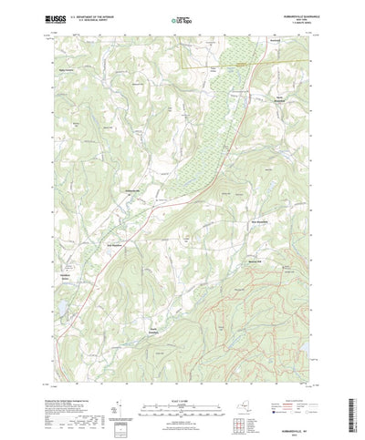 United States Geological Survey Hubbardsville, NY (2023, 24000-Scale) digital map