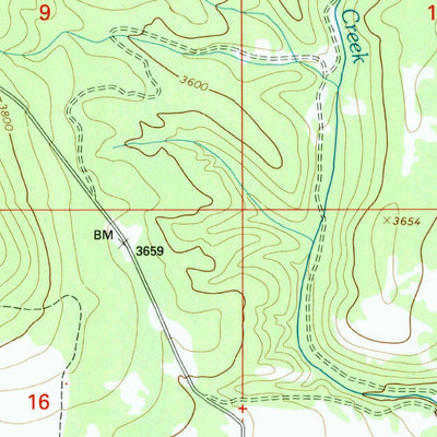 United States Geological Survey Hubbart Reservoir, MT (1994, 24000-Scale) digital map