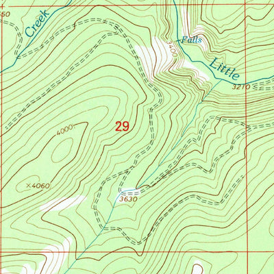 United States Geological Survey Hubbart Reservoir, MT (1994, 24000-Scale) digital map