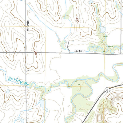 United States Geological Survey Hubbell, NE (2021, 24000-Scale) digital map
