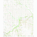 United States Geological Survey Hubbell, NE-KS (1960, 24000-Scale) digital map