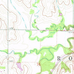 United States Geological Survey Hubbell, NE-KS (1960, 24000-Scale) digital map