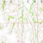 United States Geological Survey Hubbell, NE-KS (1960, 24000-Scale) digital map