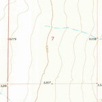 United States Geological Survey Hubbell Spring, NM (1952, 24000-Scale) digital map