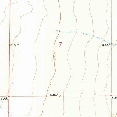 United States Geological Survey Hubbell Spring, NM (1952, 24000-Scale) digital map