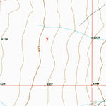 United States Geological Survey Hubbell Spring, NM (1991, 24000-Scale) digital map
