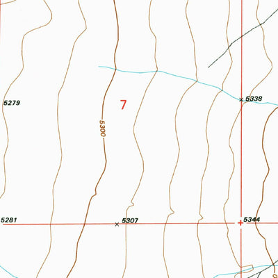 United States Geological Survey Hubbell Spring, NM (1991, 24000-Scale) digital map