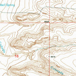 United States Geological Survey Hubbell Spring, NM (1991, 24000-Scale) digital map