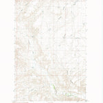 United States Geological Survey Hubert Hill, MT (1984, 24000-Scale) digital map