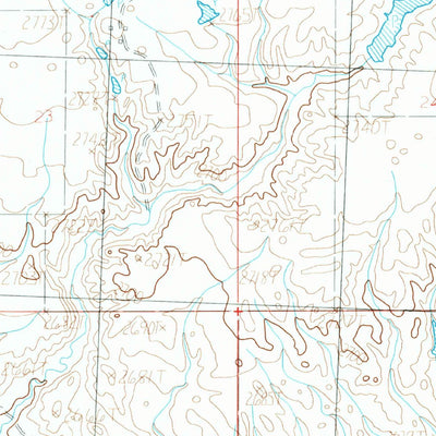 United States Geological Survey Hubert Hill SE, MT (1984, 24000-Scale) digital map