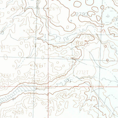 United States Geological Survey Hubert Hill SW, MT (1984, 24000-Scale) digital map