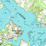 United States Geological Survey Hubert, NC (1952, 24000-Scale) digital map