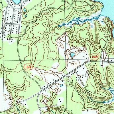 United States Geological Survey Hubert, NC (1997, 24000-Scale) digital map
