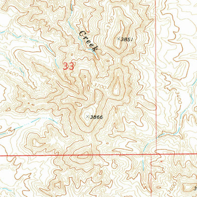 United States Geological Survey Huckins School, MT (1970, 24000-Scale) digital map