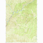 United States Geological Survey Huckleberry Butte, ID (1966, 24000-Scale) digital map