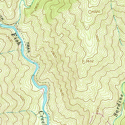 United States Geological Survey Huckleberry Butte, ID (1966, 24000-Scale) digital map