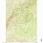 United States Geological Survey Huckleberry Butte, ID (1994, 24000-Scale) digital map