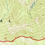United States Geological Survey Huckleberry Butte, ID (1994, 24000-Scale) digital map